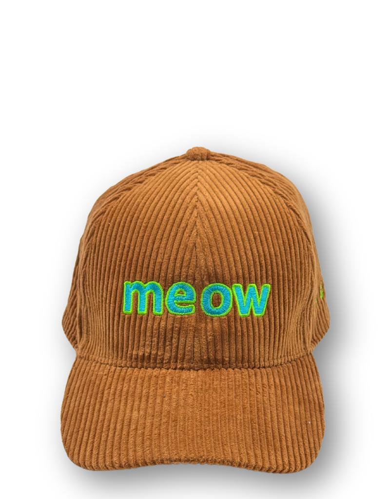 FISH & BONE Corduroy Meow Cap