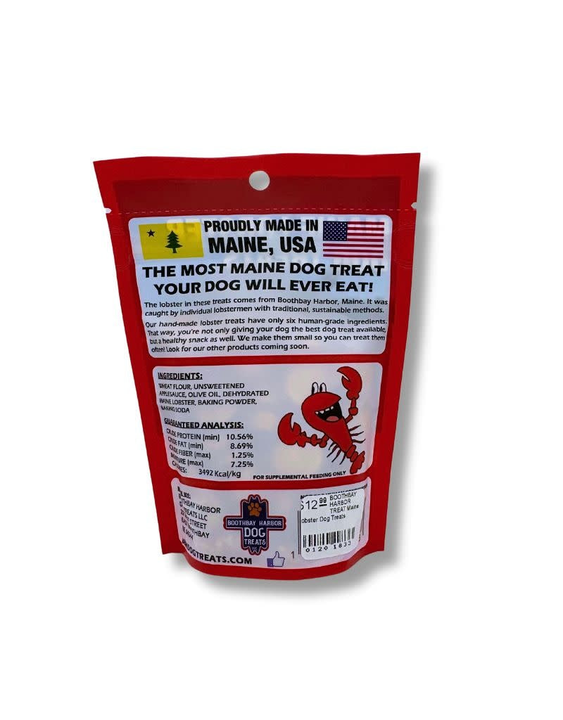BOOTHBAY HARBOR TREAT Maine Lobster Dog Treats