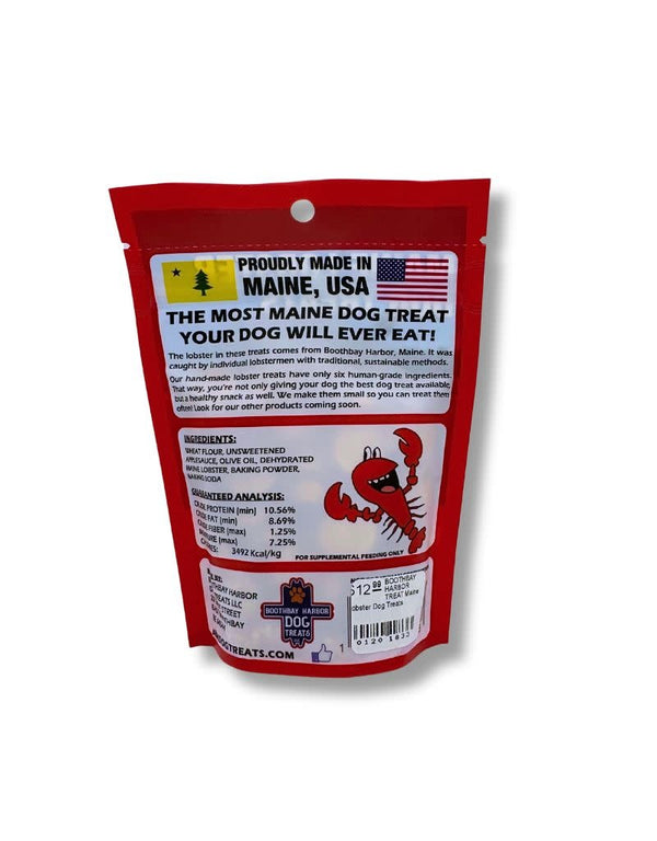 BOOTHBAY HARBOR TREAT Maine Lobster Dog Treats