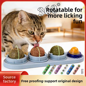 PAWFECT Catnip Roller Ball Toy