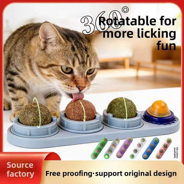 PAWFECT Catnip Roller Ball Toy