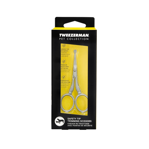 TWEEEZERMAN PET Safety Tip Trimming Scissors