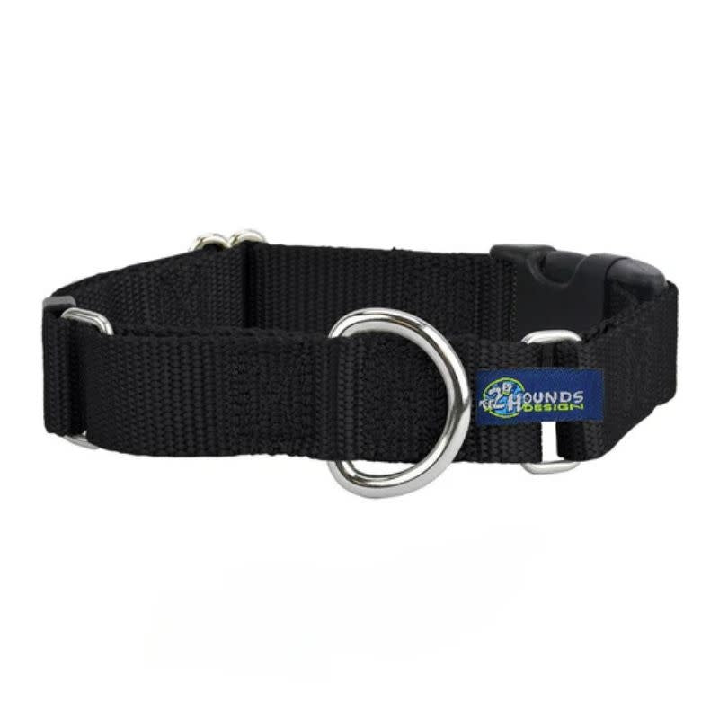 2HOUNDS DESIGN Black Buckle Martingale