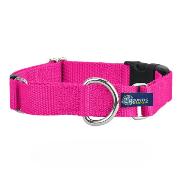 2HOUNDS DESIGN Hot Pink Buckle Martingale