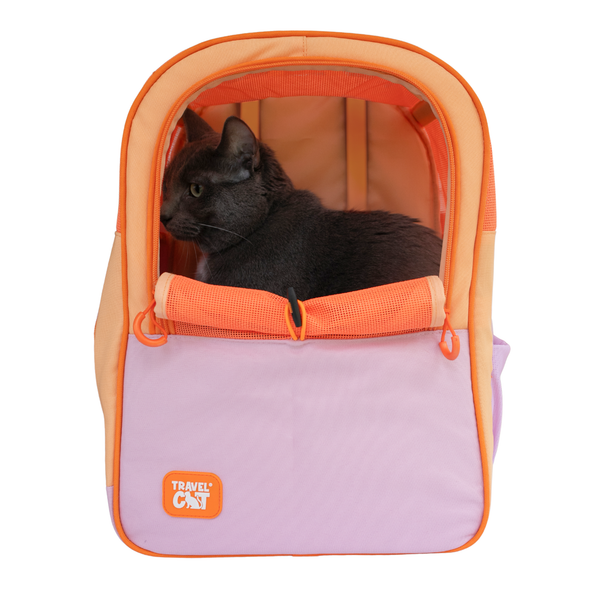 TRAVELCAT "The Explorer" Cat Backpack Sunset Pink