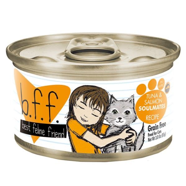 BFF Tuna & Salmon Soulmate Canned Cat Food Case