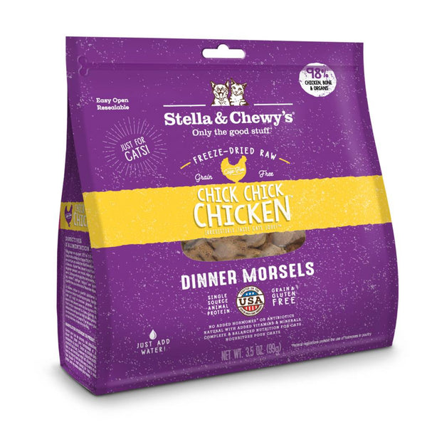 STELLA & CHEWY'S Freeze-Dried Cat Food Chick Chick Chicken