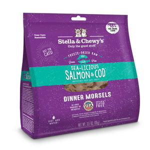 STELLA & CHEWY'S Freeze-dried Cat Food Sea-Licious Salmon & Cod