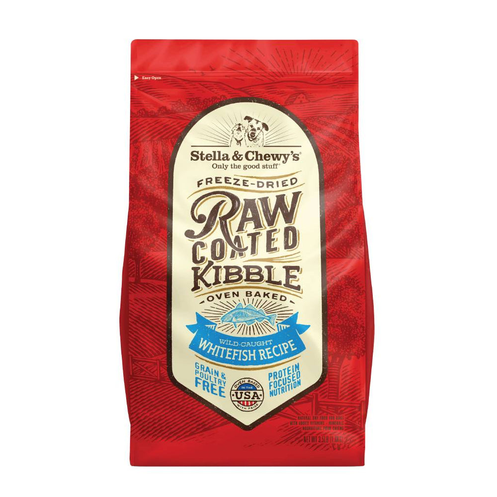 STELLA & CHEWY'S Raw Coated Whitefish Dry Dog food