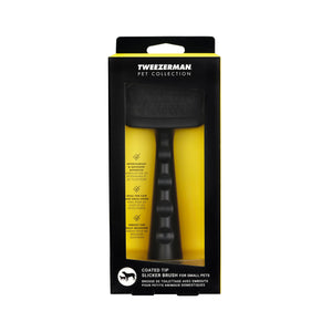 TWEEEZERMAN PET Small Coated Tip Slicker Brush