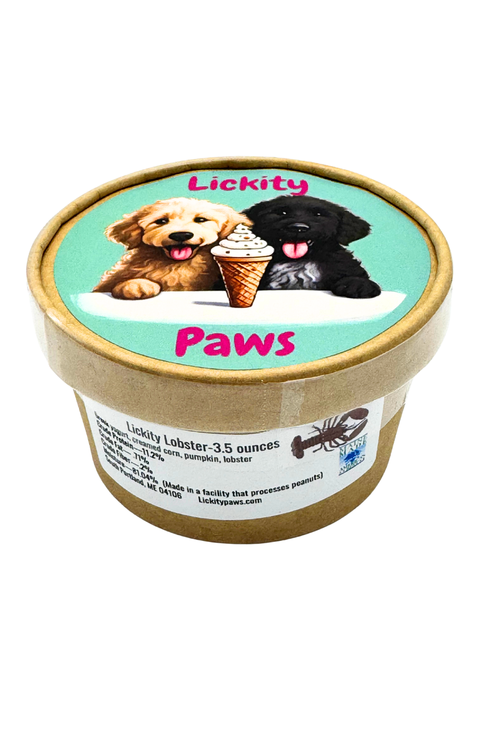LICKITY SPLIT TREATS Freeze-dried Dog Icecream Lickity Lobster