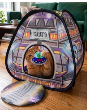 KONG Play Spaces House for Cats UFO