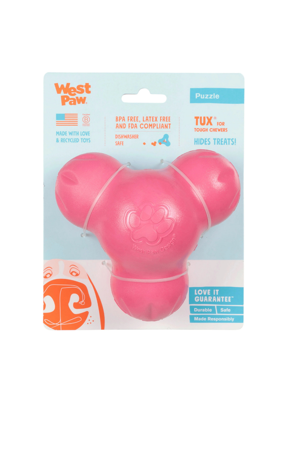 WEST PAW Tux Toy Geranium