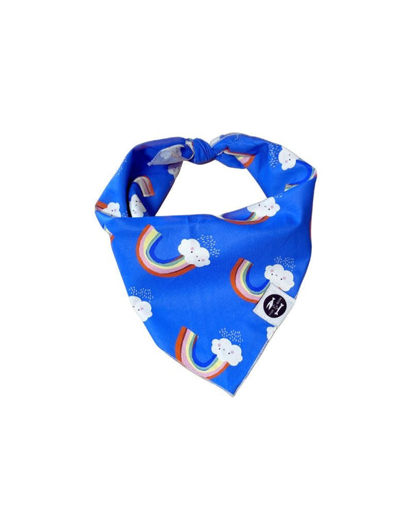 FISH & BONE Bandana Rainbow Clouds