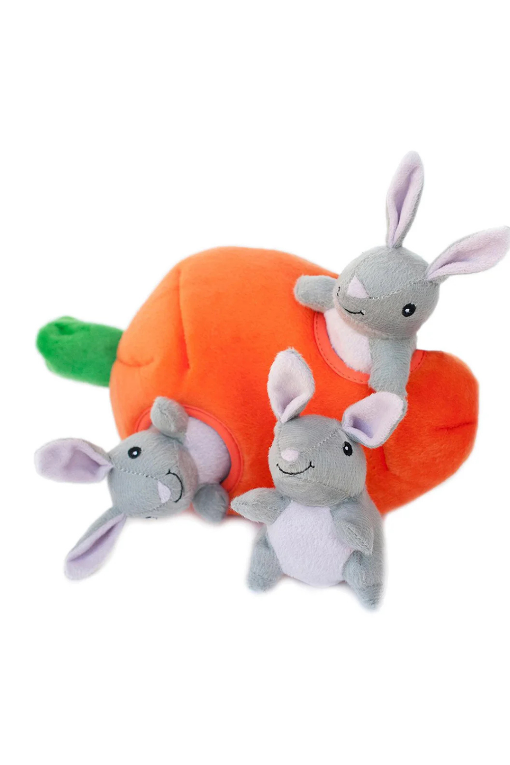 ZIPPYPAWS Burrow Bunny & Carrot