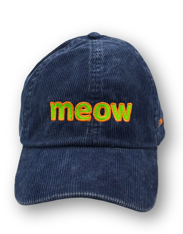 FISH & BONE Corduroy Meow Cap