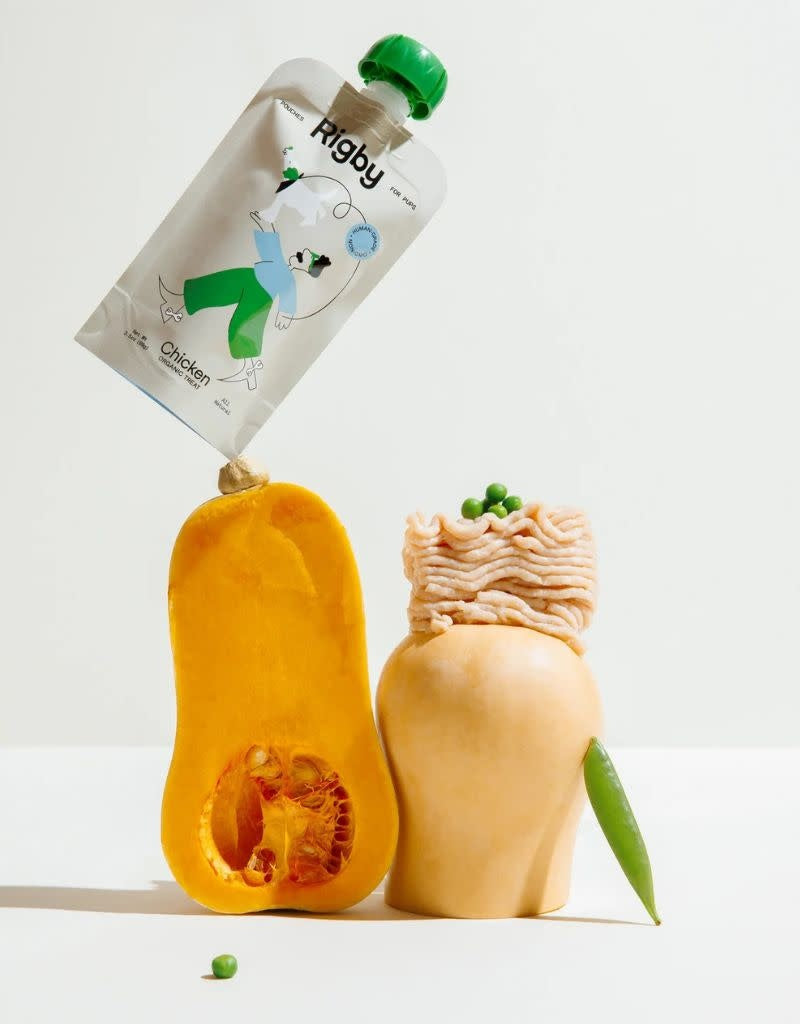 RIGBY Organic Chicken Pouch Lickable Dog Treat