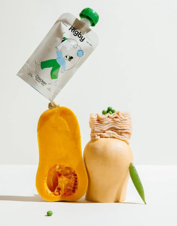 RIGBY Organic Chicken Pouch Lickable Dog Treat