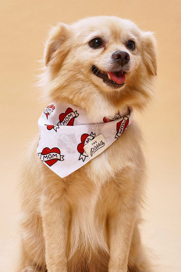 FISH & BONE Bandana I Love Mom