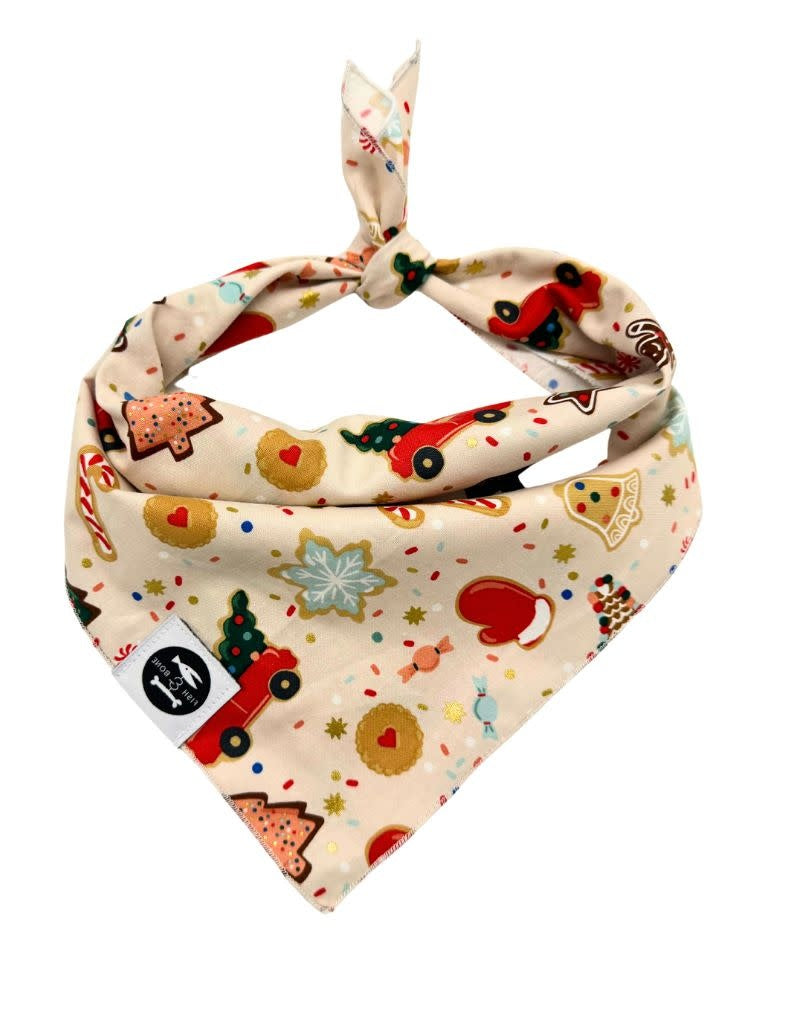 THE FISH & BONE Bandana Christmas Cookies
