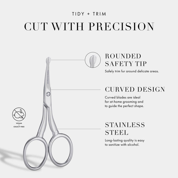 TWEEEZERMAN PET Safety Tip Trimming Scissors