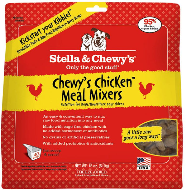 STELLA & CHEWY'S Freeze-Dried Dog Food Meal Mixers Chewy's Chicken