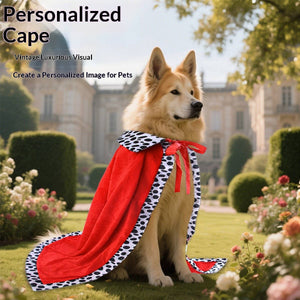 King Robe & Crown Dog Costume