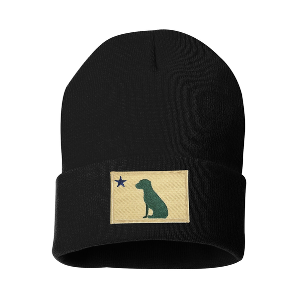 THE MAINE POOCH Dog 1901 Maine Flag Beanie