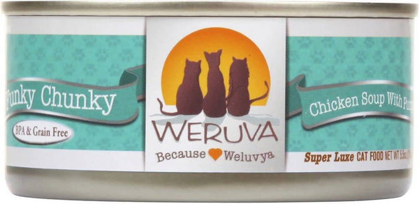 WERUVA Funky Chunky Grain-Free Canned Cat Food Case