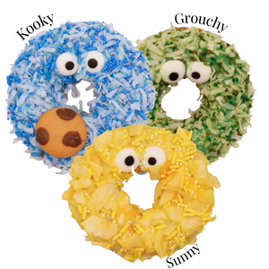 K9 GRANOLA FACTORY Gourmet Donut Monster Mutts 3pk