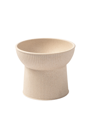 PARK LIFE Albie Fluted Bamboo Cat Dish