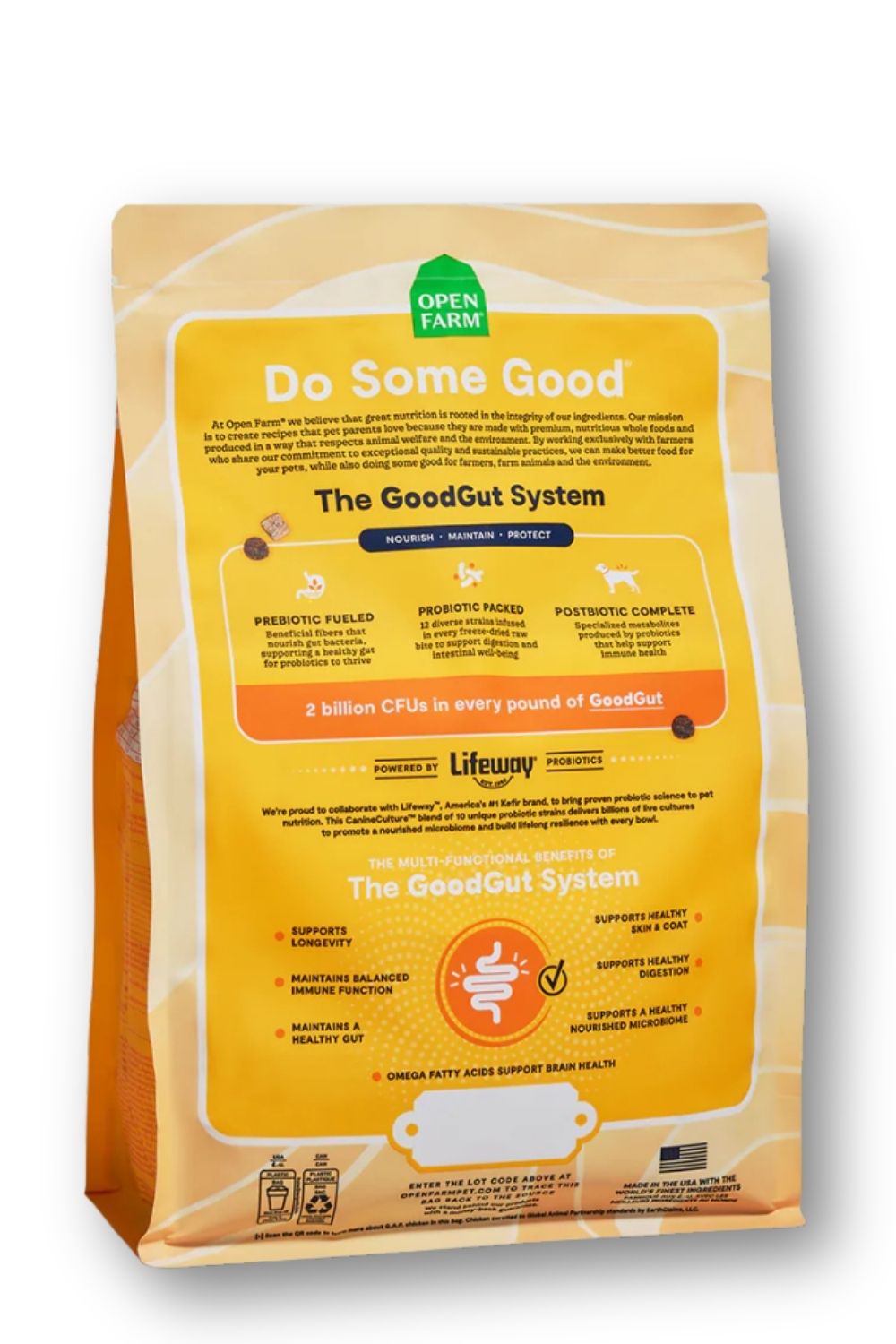 OPEN FARM Goodgut Harvest Chicken Dry Dog Food