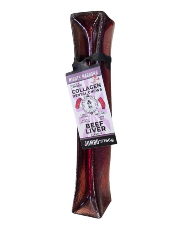 WAG & BRIGHT Mighty Marrows Collagen Dental Chew Beef Liver