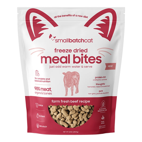 SMALL BATCH Cat Freeze-dried Beef Meal Bites