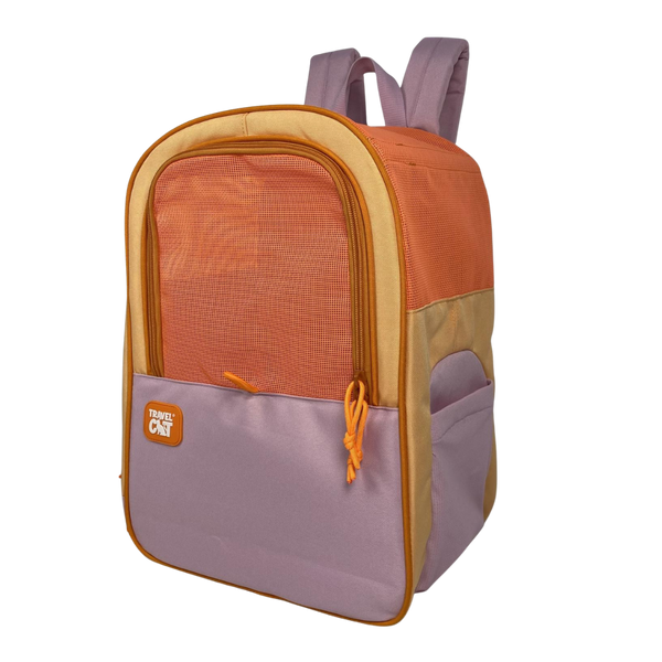 TRAVELCAT "The Explorer" Cat Backpack Sunset Pink