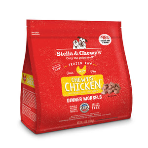 STELLA & CHEWY'S Frozen Dog Food Dinner Morsels Chicken