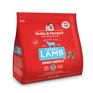 STELLA & CHEWY'S Frozen Dog Food Dinner Frozen Morsels Dandy Lamb