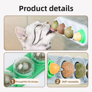 PAWFECT Catnip Roller Ball Toy