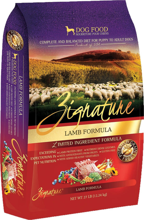 ZIGNATURE Lamb LID Grain-Free & Potato-Free Dry Dog Food