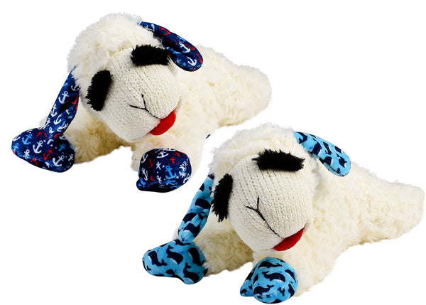 MULTIPET Lamb Chop Nautical Plush Toy 10.5IN