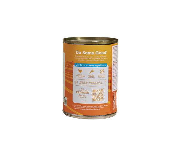 OPEN FARM Hearty Stew Harvest Chicken Dog Food 12.5 CASE/12