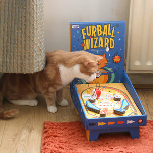 SUCK UK Cat Toy Pinball Machine
