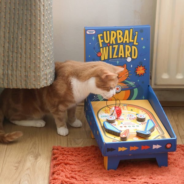 SUCK UK Cat Toy Pinball Machine