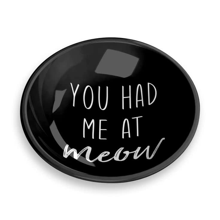 TARHONG Cat Saucer You had Me at Meow