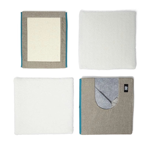 TRAVEL CAT The Cat-Teau Collapsible Cat Condo and Scratcher