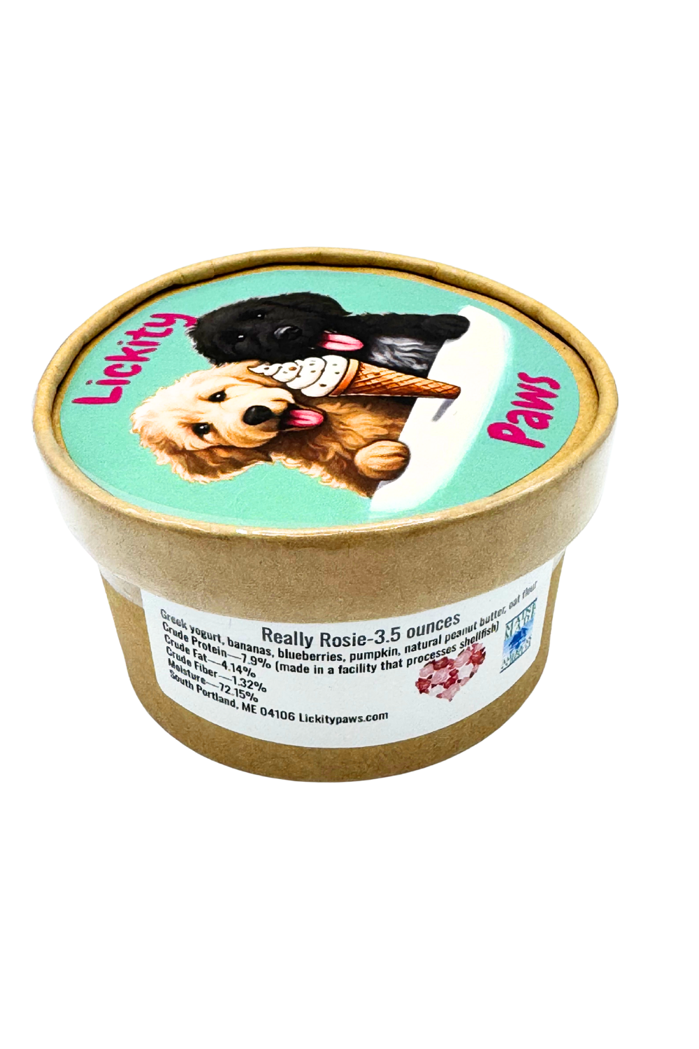 LICKITY SPLIT TREATS Freeze-dried Dog Icecream Really Rosie