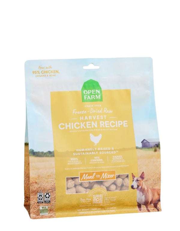 OPEN FARM Freeze-dried Dog Food Chicken 22oz