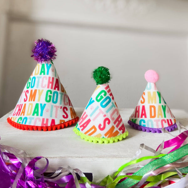 DOGGISH Gotcha Day Pawty Hat