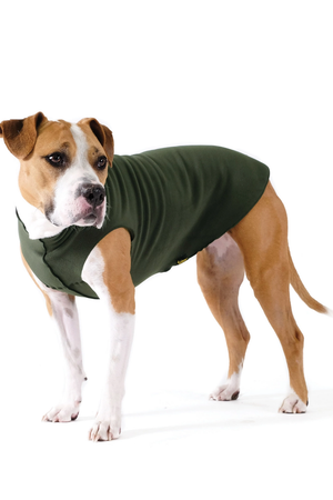 GOLD PAW Stretch Fleece Hunter Green