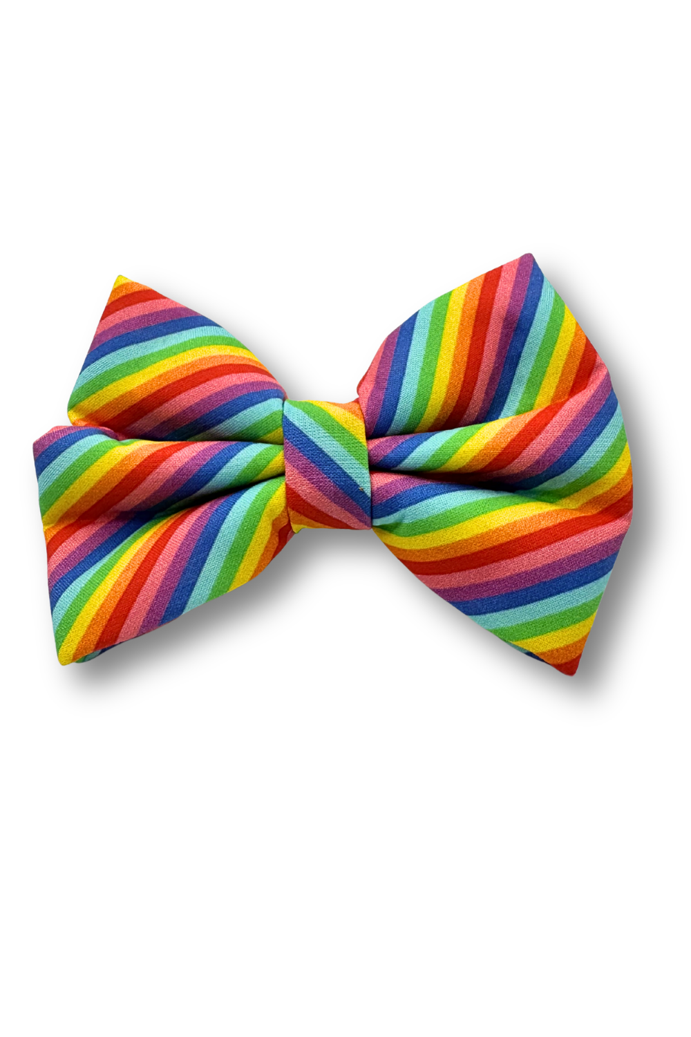 DAPPER DEXTER Bow Tie Rainbow Stripe